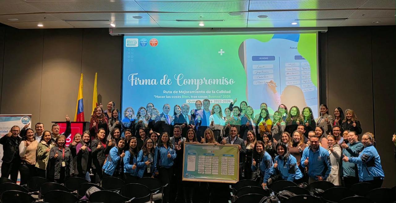 Firma de Compromiso de la Ruta de Mejoramiento de la Calidad 2026